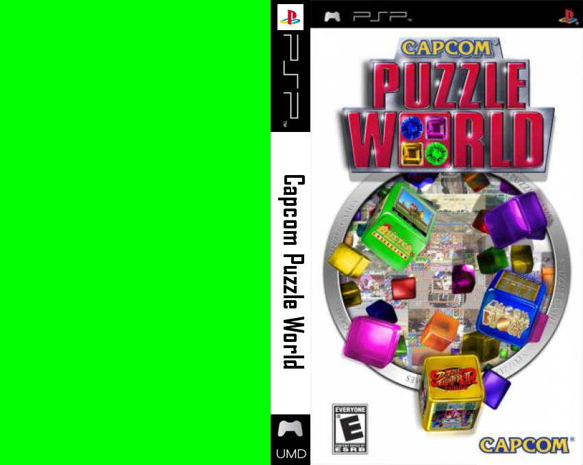 Capcom Puzzle World — box-texture (US)