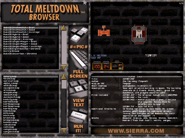 Total Meltdown — sstitle (US)