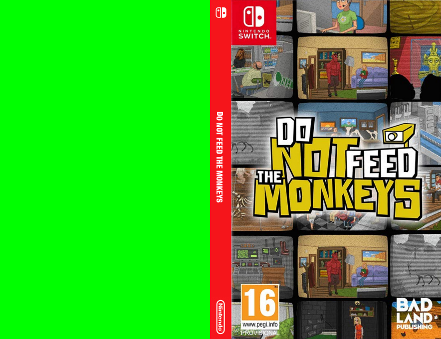 Do Not Feed the Monkeys — box-texture (EU)