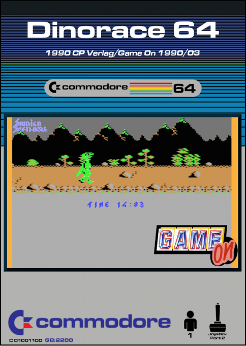 Dinorace 64 box art