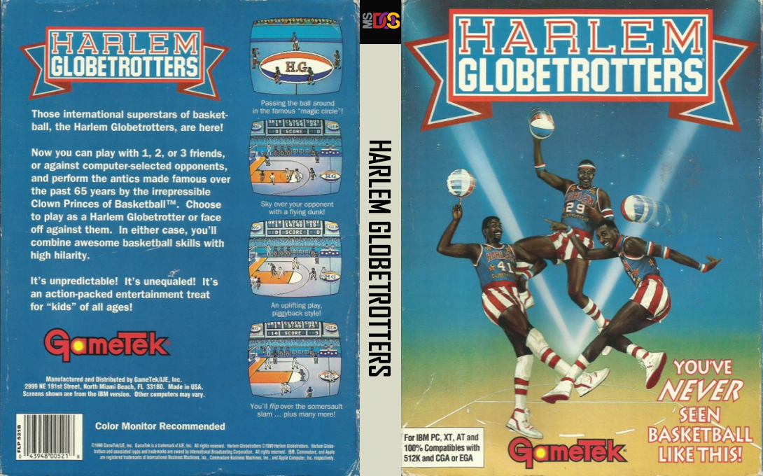 Harlem Globetrotters — box-texture (US)