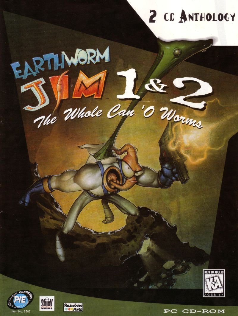 Earthworm Jim 2 box art