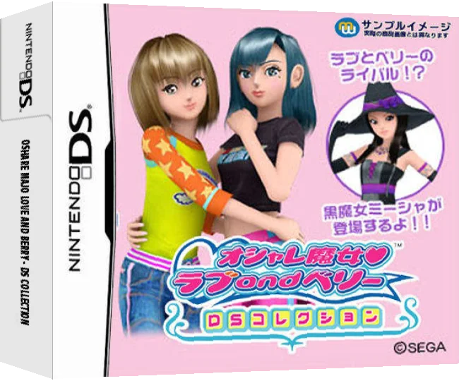 Oshare Majo Love and Berry - DS Collection — box-3D (JP)