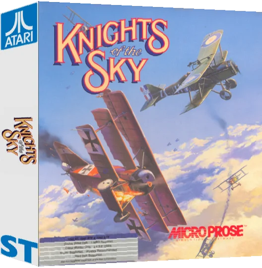 Knights Of The Sky — box-3D (EU)