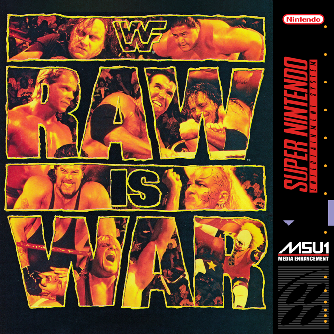 WWF Raw box art