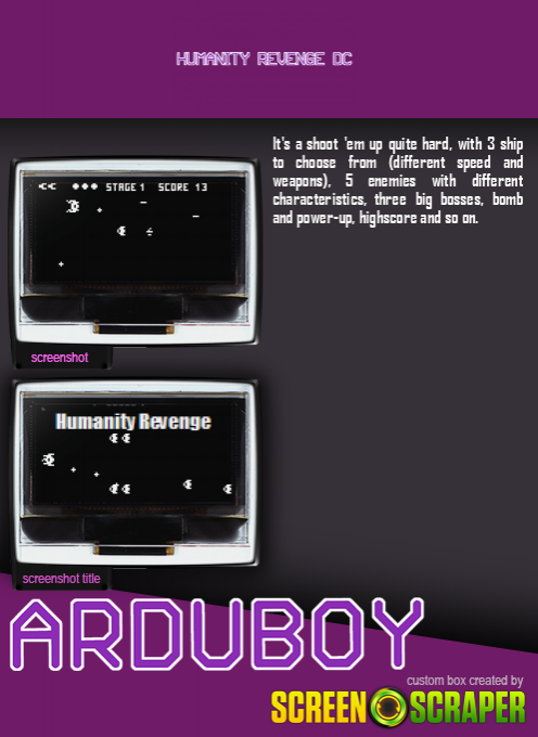 Humanity Revenge DC — box-2D-back (SS)