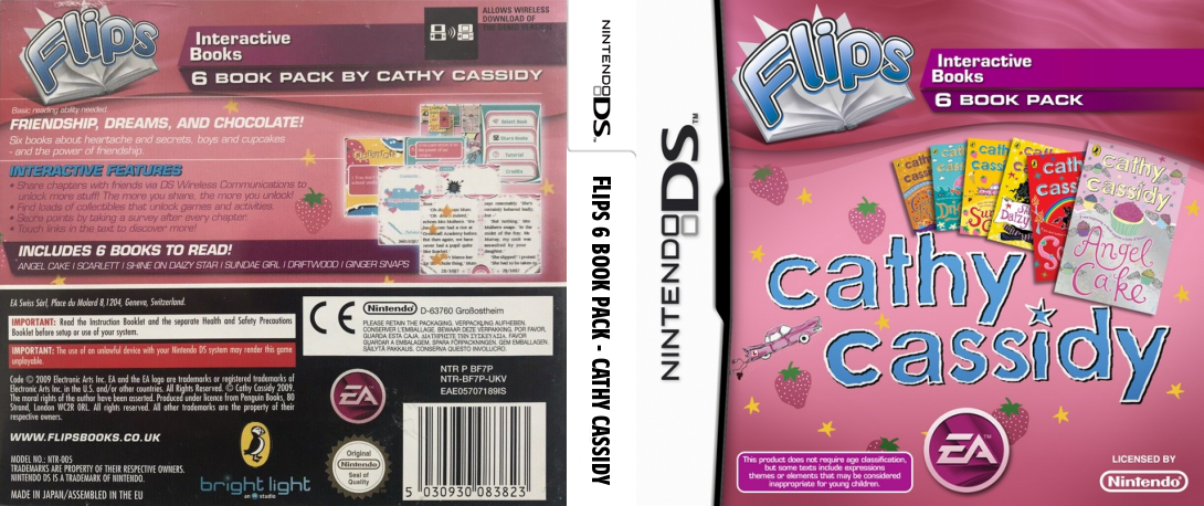 Flips 6 Book Pack - Cathy Cassidy — box-texture (EU)