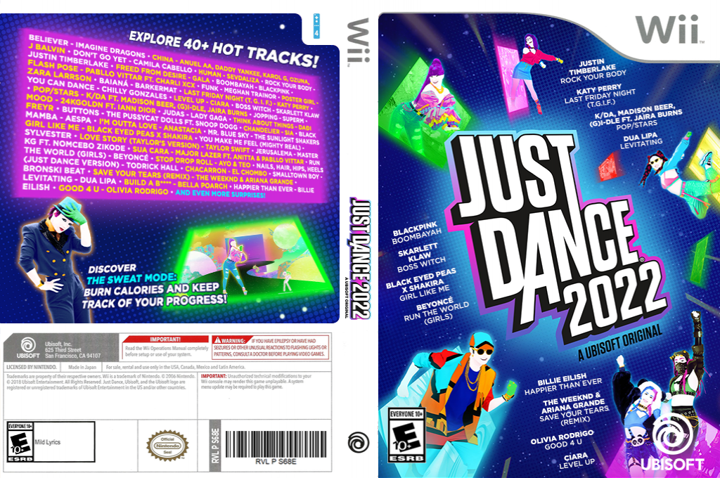 Just Dance 2022 — box-texture (US)