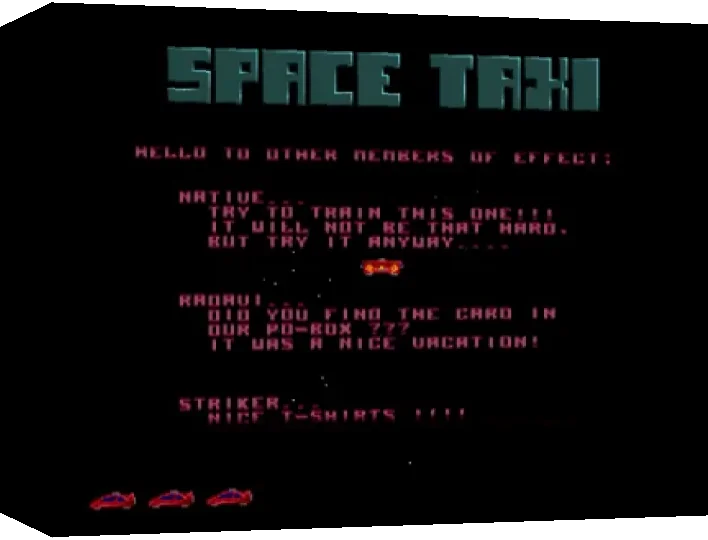 Space Taxi — box-3D (WOR)