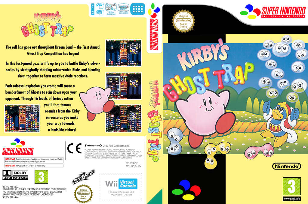 Kirby's Ghost Trap — box-texture (EU)