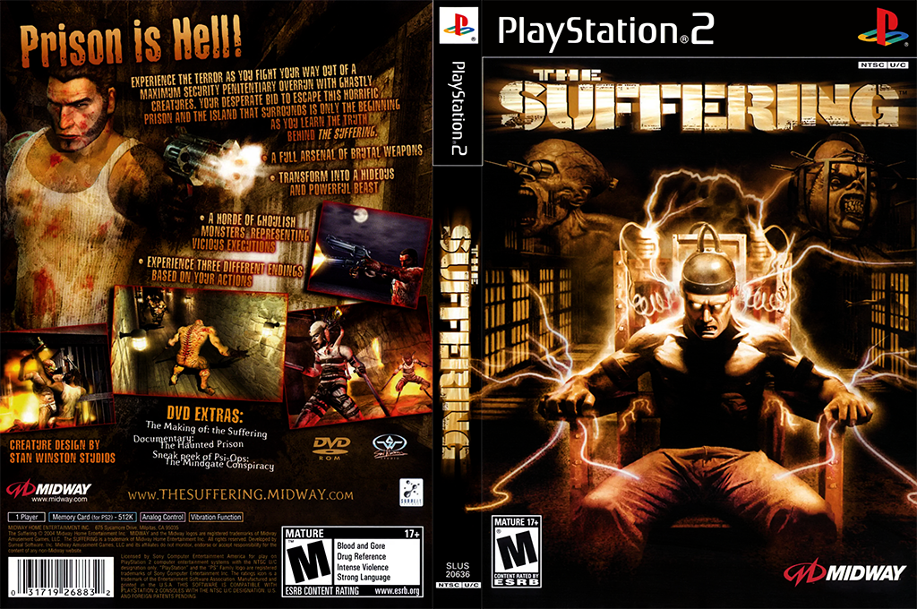 Suffering, The — box-texture (US)