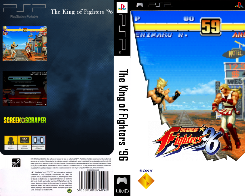 King of Fighters '96, The — box-texture (SS)