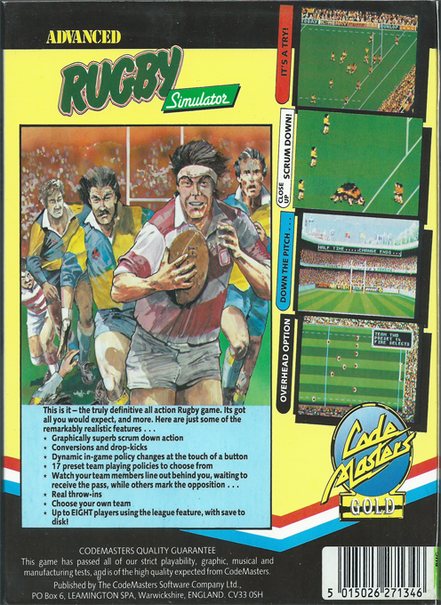 Advanced Rugby Simulator — box-2D-back (WOR)