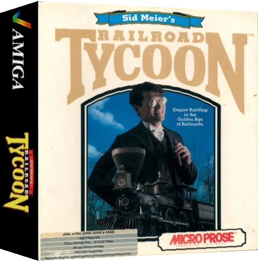 Railroad Tycoon — box-3D (WOR)