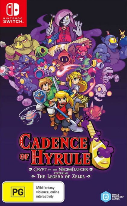 Cadence of Hyrule - Crypt of the NecroDancer Featuring The Legend of Zelda — box-2D (AU)