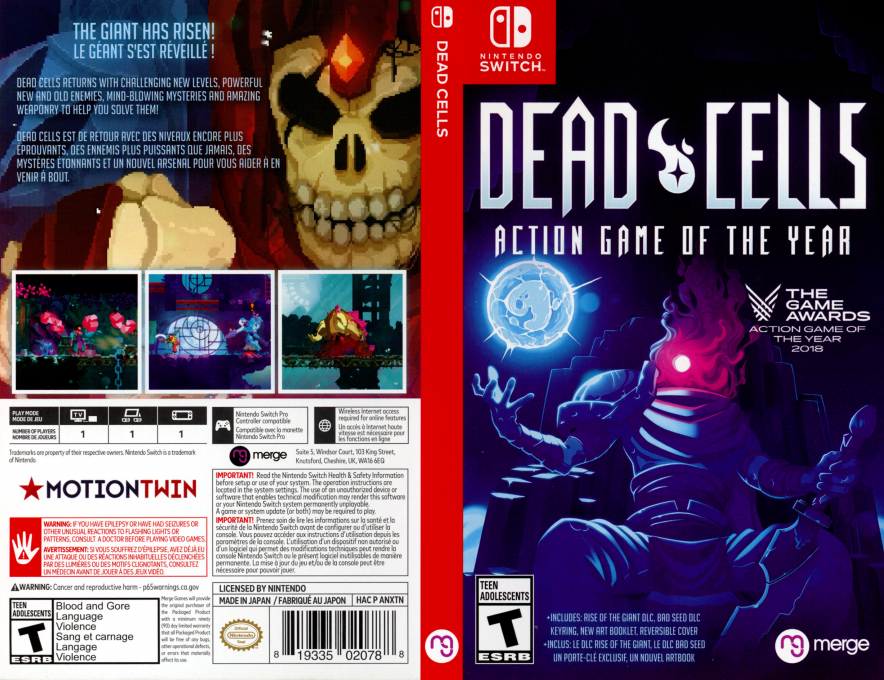 Dead Cells - Prisoner's Edition — box-texture (US)