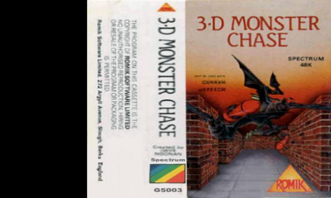 3D Monster Chase — box-texture (WOR)