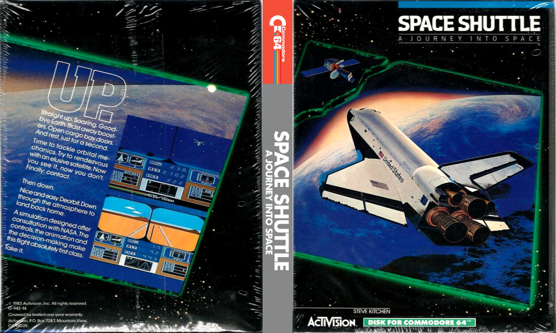 Space Shuttle - A Journey Into Space — box-texture (US)