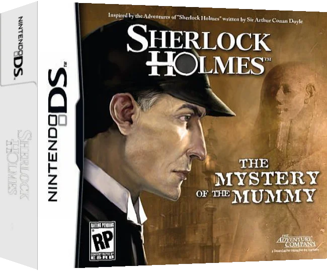 Sherlock Holmes DS - The Mystery of the Mummy — box-3D (US)
