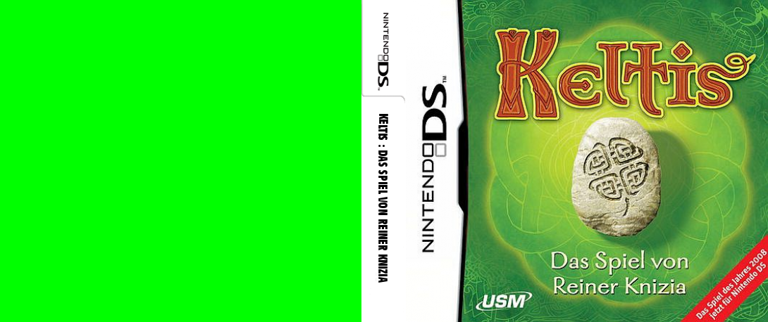 Keltis - Das Spiel von Reiner Knizia — box-texture (EU)