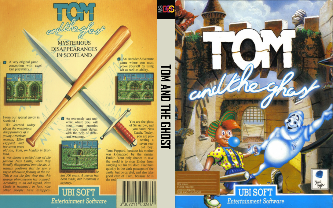 Tom And The Ghost — box-texture (EU)