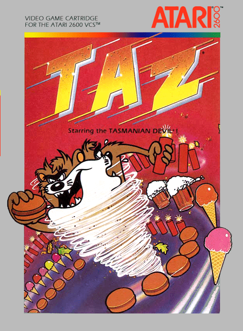 Taz box art