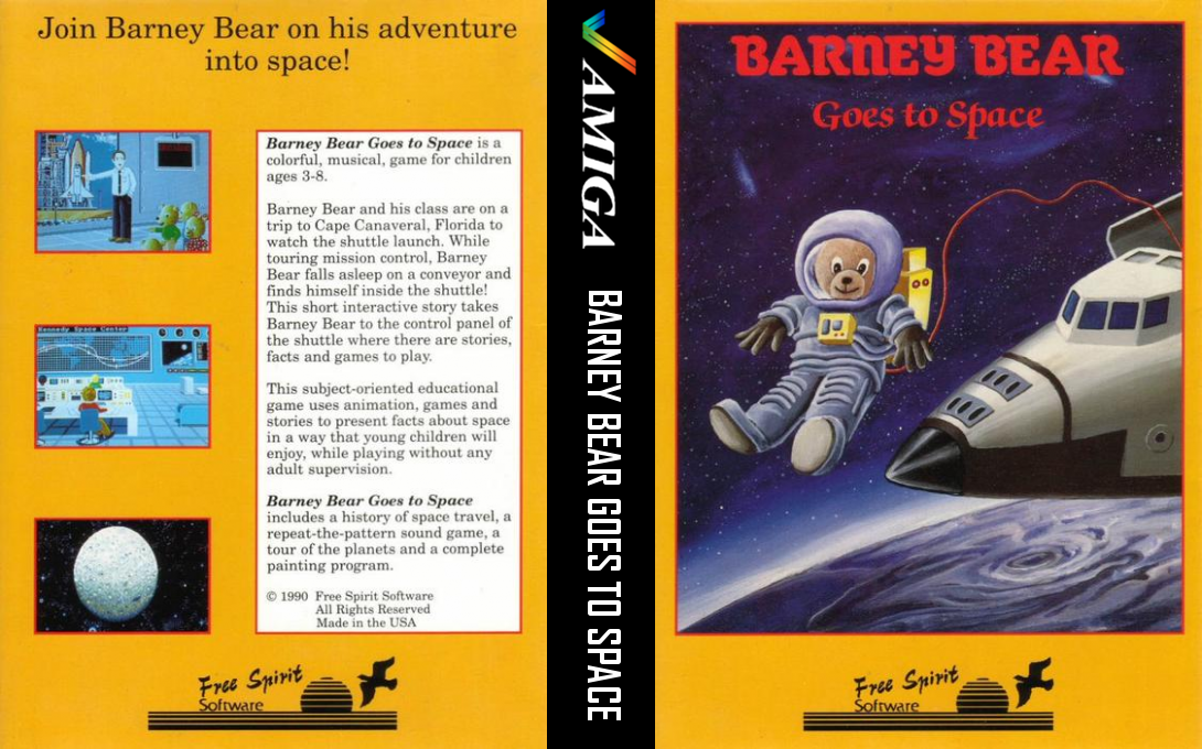 Barney Bear Goes to Space — box-texture (WOR)