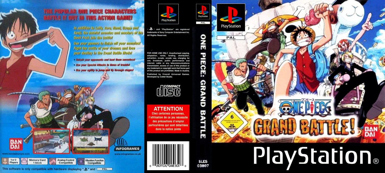 One Piece Grand Battle — box-texture (EU)
