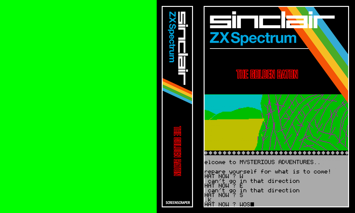 The Golden Baton — box-texture (SS)