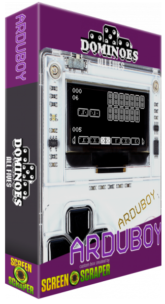 Dominoes 'All Fives' — box-3D (SS)