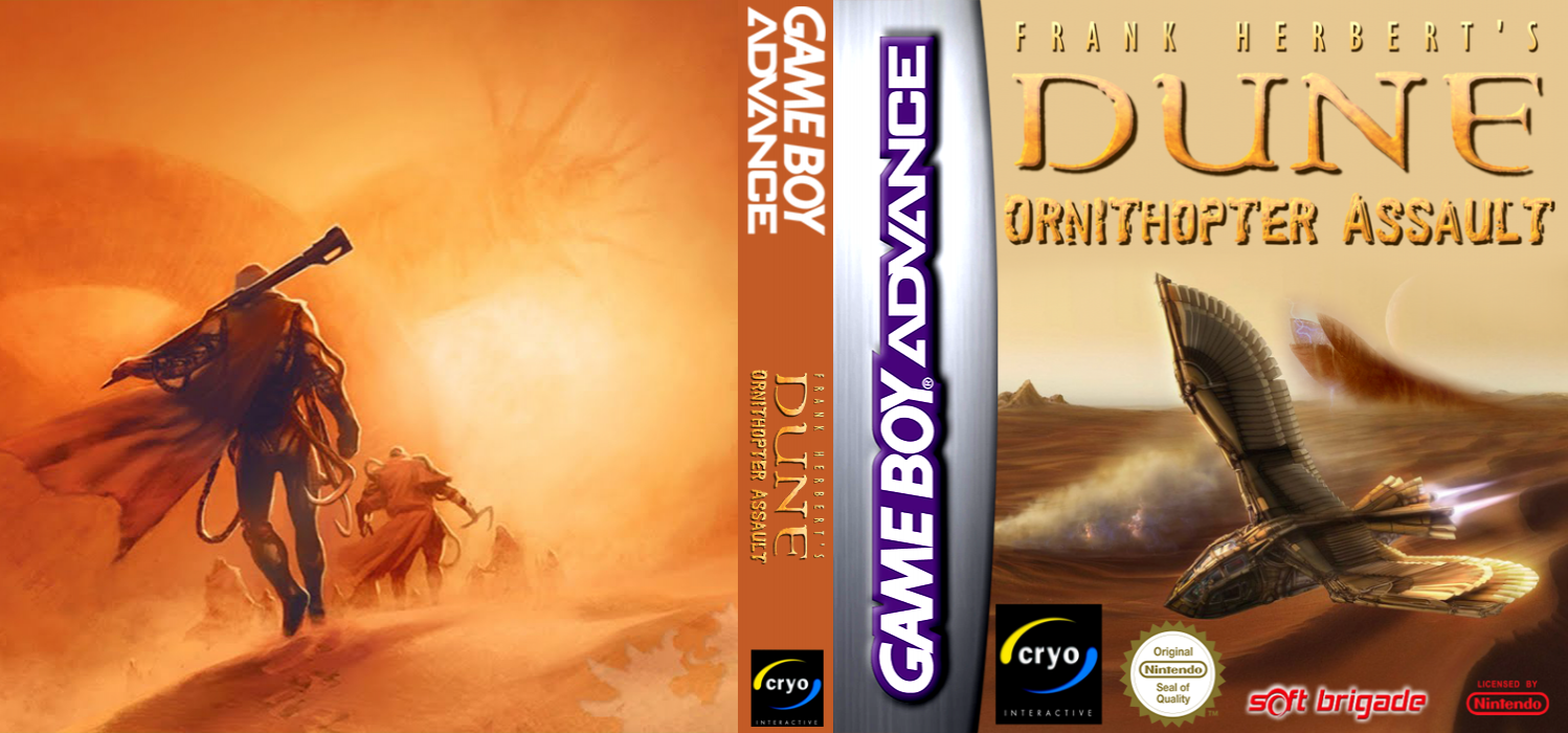 Frank Herbert's Dune - Ornithopter Assault — box-texture (EU)