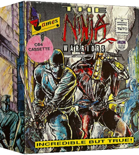 Ninja Warriors, The — box-3D (EU)