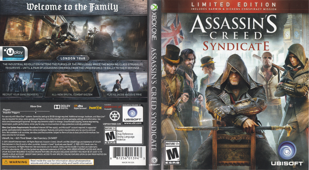 Assassin's Creed: Syndicate — box-texture (US)
