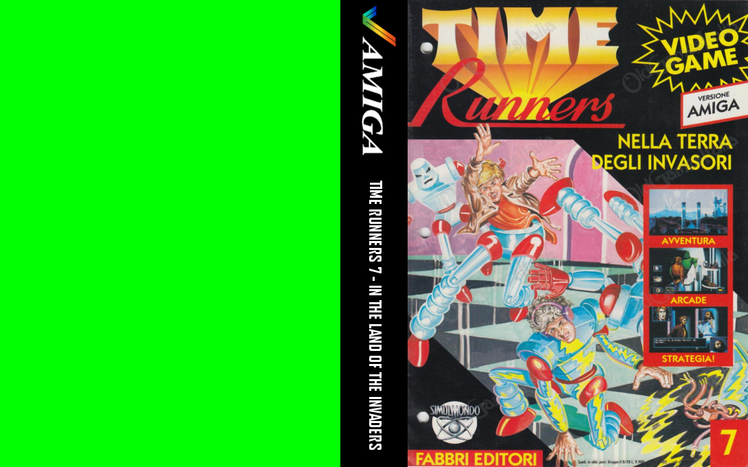 Time Runners 7 - In the Land of the Invaders — box-texture (IT)
