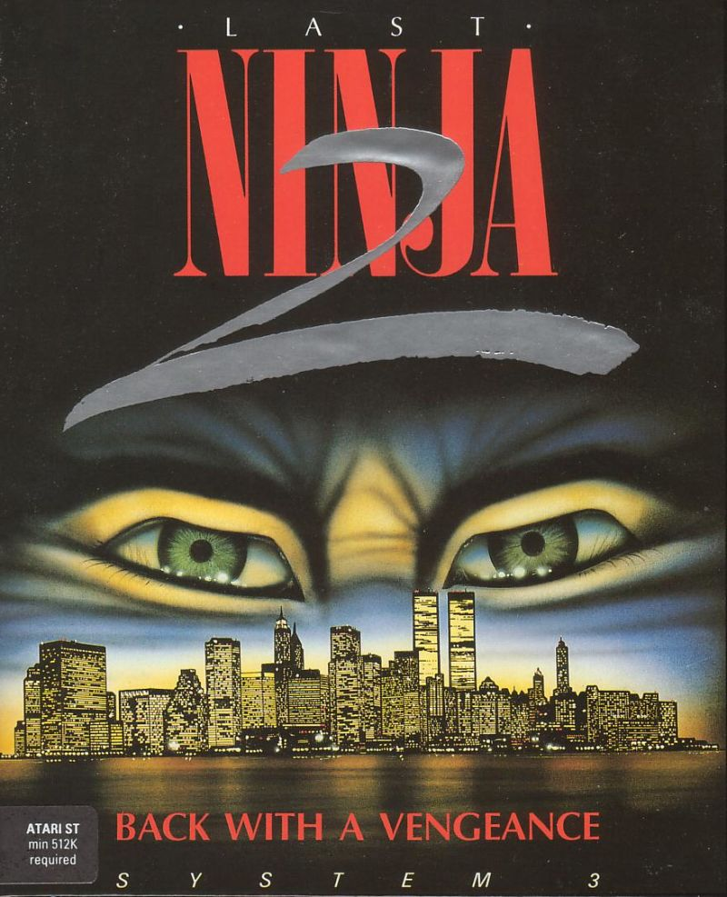 Last Ninja 2 - Back with a Vengeance box art