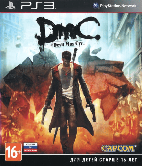 DmC - Devil May Cry — box-2D (RU)