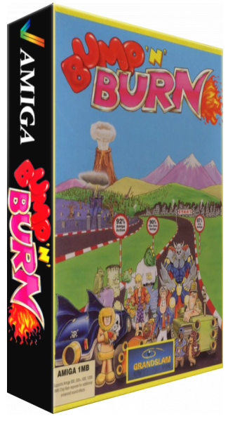 Bump 'n' Burn — box-3D (WOR)