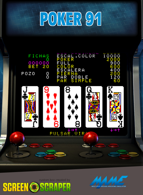 Poker 91 box art