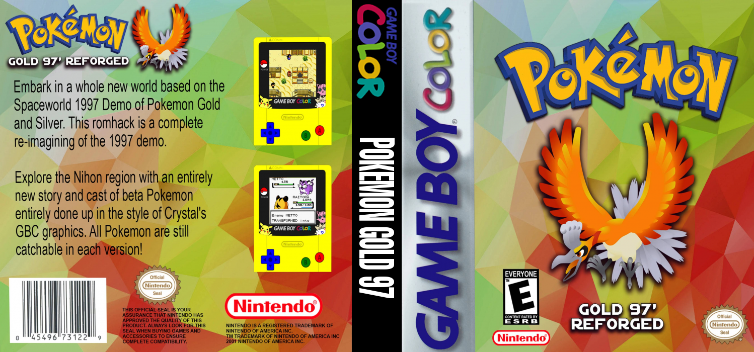 Pokemon : Gold 97 — box-texture (WOR)