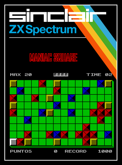 Maniac Square box art