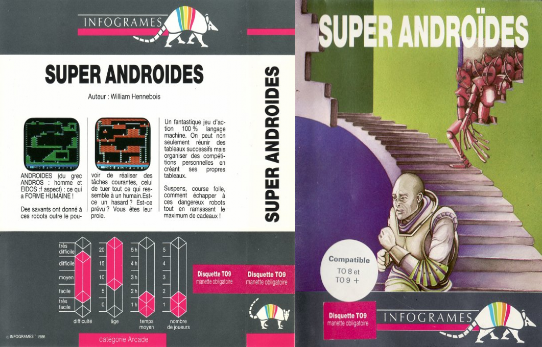 Super Androïdes — box-texture (WOR)