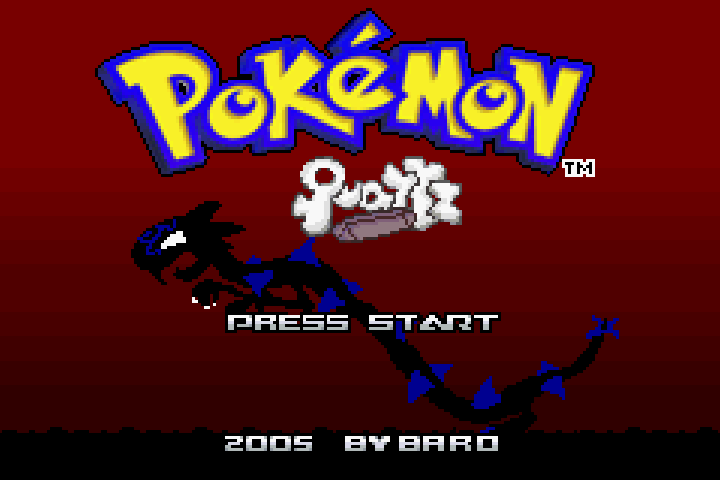 Pokemon Quartz Version — sstitle (WOR)
