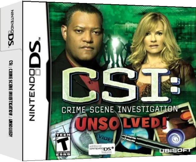 CSI - Crime Scene Investigation - Unsolved! — box-3D (US)