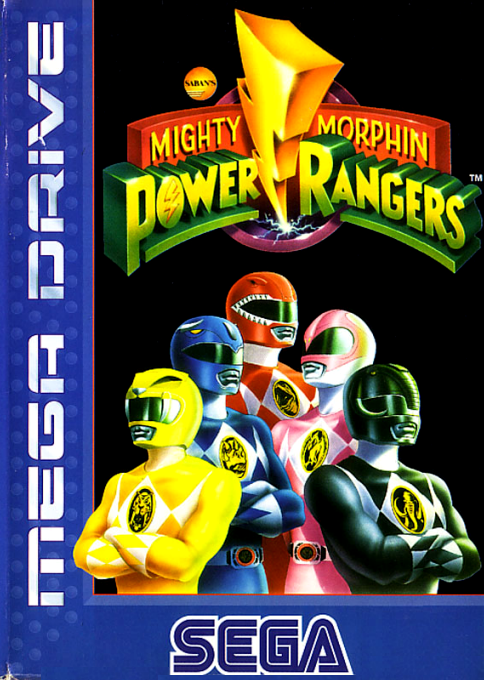 Mighty Morphin Power Rangers — box-2D (EU)