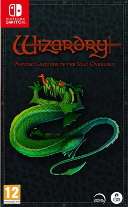 Wizardry - Proving Grounds of the Mad Overload box art