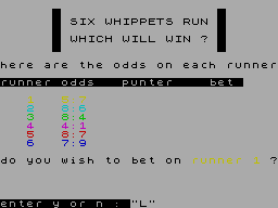 Whippets — ss (WOR)