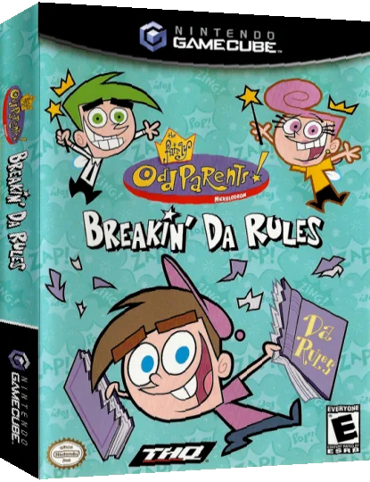 Fairly OddParents, The - Breakin' da Rules — box-3D (US)