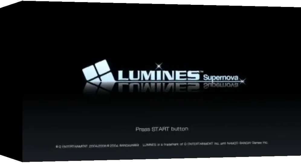 Lumines - Supernova — box-3D (EU)