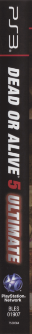 Dead or Alive 5 Ultimate — box-2D-side (IT)