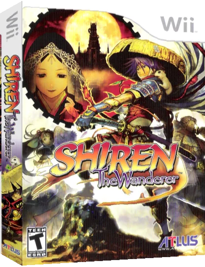 Mystery Dungeon - Shiren The Wanderer — box-3D (US)